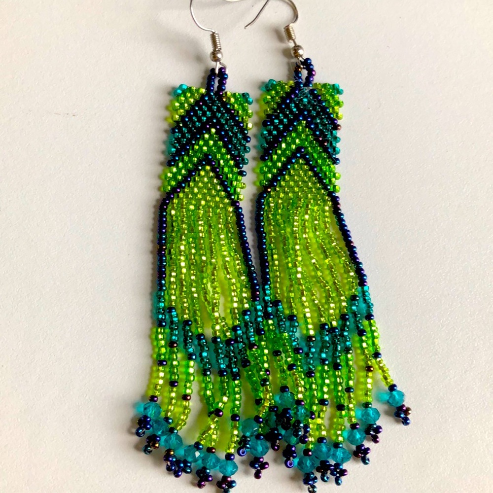Huichol earrings